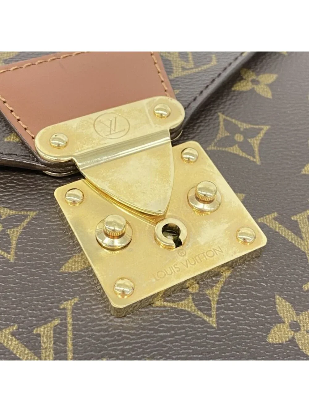 Louis Vuitton Business Bag Monogram Porte Documents Bandouliere Brown